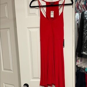 Express Vibrant Red Dress